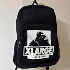 【美品】 エクストララージ キッズ リュック ブラック 黒のサムネイル