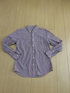 メンズ長袖シャツ ボタンダウンシャツ Sサイズ