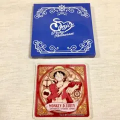 ユニバ　ワンピース　サンレス　コースター　モンキーdルフィ usj ワンピース サンレス コースター ルフィ - メルカリ