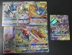 ミュウツー&ミュウGX おまけGX 6枚付き　計　7点