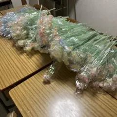 お花　たくさん　造花　282本