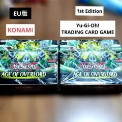 シュリンク新品未開封　エイジオブオーバーロード　遊戯王 4BOX 遊戯王 エイジ・オブ・オーバーロード シュリンク付き4 BOX - メルカリ