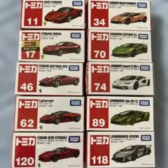 2025年最新】フェラーリコレクション トミカの人気アイテム