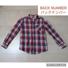 ライトオン　BACK NUMBER（バックナンバー）チェックシャツ
