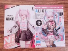 ALICE NIKKE ニケ アリス クリアファイル2種 ファミマ特典