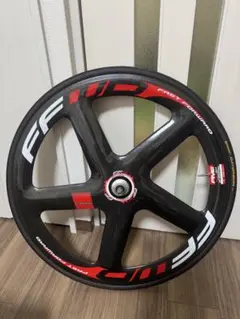 プリント デカール ロゴ カーボンホイール 5本スポーク 700c [フロント] プリント デカール ロゴ カーボンホイール 5本スポーク 700c [フロント