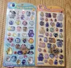 【正規品】モジョジョジョ うるちゅるポップシール 2種セット　mojojojo