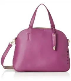 【美品】軽量 かるいかばん レガートラルゴ ショルダーバック パープル紫