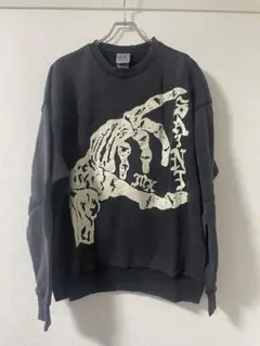 SAINT M×××××× セントマイケル24AW BONE スウェット 黒 L