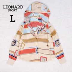 即日発送】LEONARD SPORT パーカー 総柄 フルーツ 40サイズ 白 - メルカリ