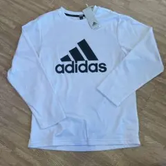 新品⭐︎adidas ホワイト 長袖カットソー 160cm