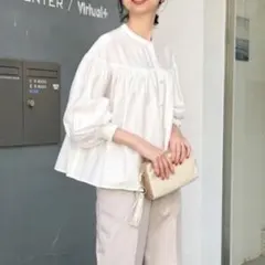 【NOLLEY'S(MICO COULIER)】シルキーローンブラウス