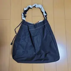 リバーシブル 軽量 ショルダーバッグ ナイロン素材