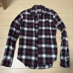 GLOBAL WORK ネルシャツ Sサイズ チェック柄