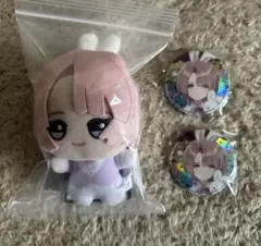 学マス GIGO ちびぐるみ 缶バッジ 有村麻央 グッズセット