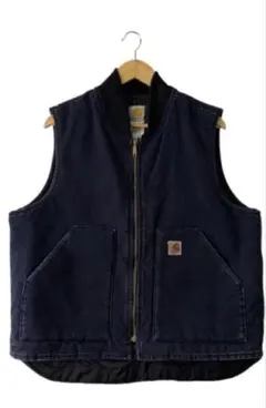 carhartt ダックベスト V02 MDT ネイビー Lのサムネイル