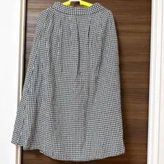 SALE★earth music&ecology ギンガムチェック スカート