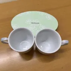 NARUMI 花柄 マグカップ 2個セット