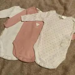 【新品未使用】ZARA ロンパース 肌着　3枚セット