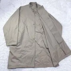 【希少L-XLサイズ×美品】MUJILabo 撥水高密度織りスタンドカラーコート