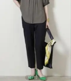 手洗可UNITED ARROWS スリムパンツ ブラック 38