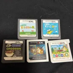 ニンテンドー3DS ゲームソフト 5本セット ソフトのみ カセット専用