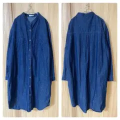 ロングシャツ☆GU好きドレスキップ好き3can4on好きcepo好きベルシュカに