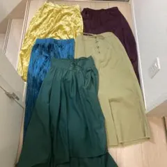 スカート5点セット SorMサイズ