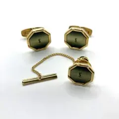 YVES SAINT LAURENT イヴサンローラン タイタック カフス計3点