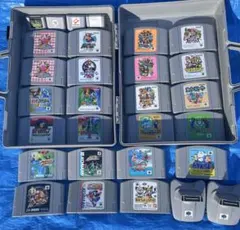 NINTENDO64 ゲームソフト セット　GBパック　コントローラーパック