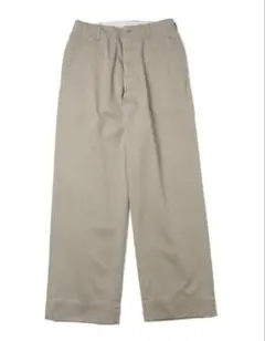 COMOLI (コモリ) KHAKI チノパンツ