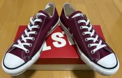 CONVERSE CANVAS ALLSTAR J OX バーガンディ
