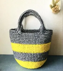 選べる♪色 形 大きさ スズランテープ 編みかごバッグ ハンドメイド