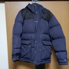 フード付きネイビー中綿ダウンジャケットURBAN RESEARCH DOORS