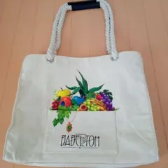 Mrs.GREEN APPLE ロープハンドルバッグ バベルの塔