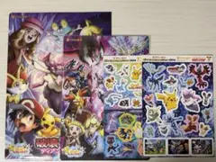 ポケモンセブンイレブン　スタンプラリー　クリアファイル　下敷き　シール