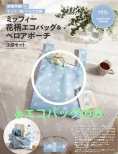 新品未使用　ミッフィーエコバッグ　ゼクシィ　付録