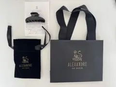 ALEXANDRE DE PARIS ブラックヘアクリップのサムネイル