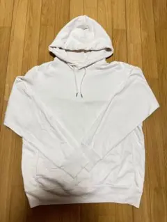 【美品】UNIQLO ホワイト パーカー XL