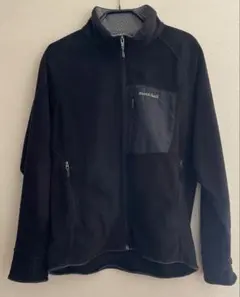 モンベル mont-bell クリマプラス100 フリースジャケット S 黒