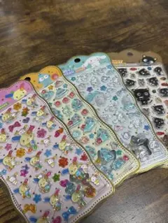 【韓国限定】サンリオボンボンドロップシール　4枚セット