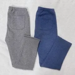 【UNIQLO】フリースレギンス　レギンスパンツ　ユニクロ　110cm 10分丈