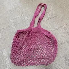 H&M ピンク ネットトートバッグのサムネイル