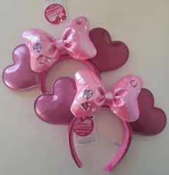 【新品】ディズニーパルパルーザ　ミニーのファンダーランド　カチューシャ　２つ