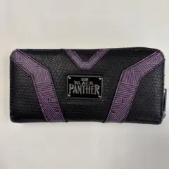 BLACK PANTHER 長財布 黒/紫