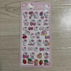 【即日発送】キティちゃんボンボンドロップシール 立体シール