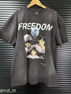 週末限定セール！！FREEDOM Tシャツ　saint michel L FREEDOM × SAINT Mxxxxxx Short sleeve T-shirt 通販 大阪/京都