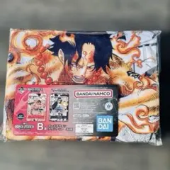 【一番くじ】　ワンピース　カードゲーム　B賞 カードデザインブランケット　エース