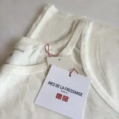 【新品未使用】ユニクロ　モダールリネンチュニック L イネス
