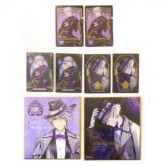 ツイステッドワンダーランド ツイステ アズール 色紙 ウエハース メタルカード